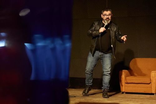 obrázek:Na stojáka v Peci: Hynek, Hašková a Frauenberg